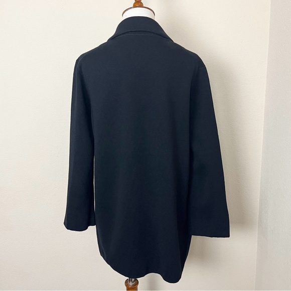 J Crew Sophie Open-Front Sweater Blazer Style
J0244 Patch Pockets Black Small - Picture 9 of 14